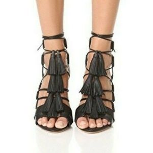 Loeffler Randal "Luz" Sandal / Black Leather (11)